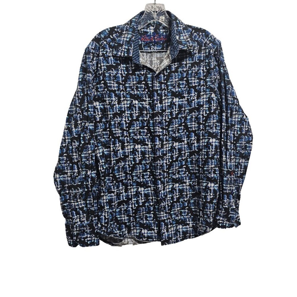Robert Graham Classic Fit Button Up Men's Shirt Size M Cotton